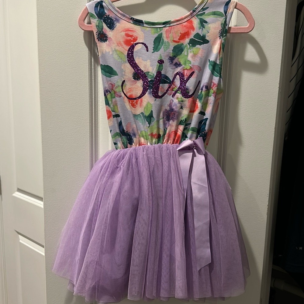 Birthday Floral Dress- SIX